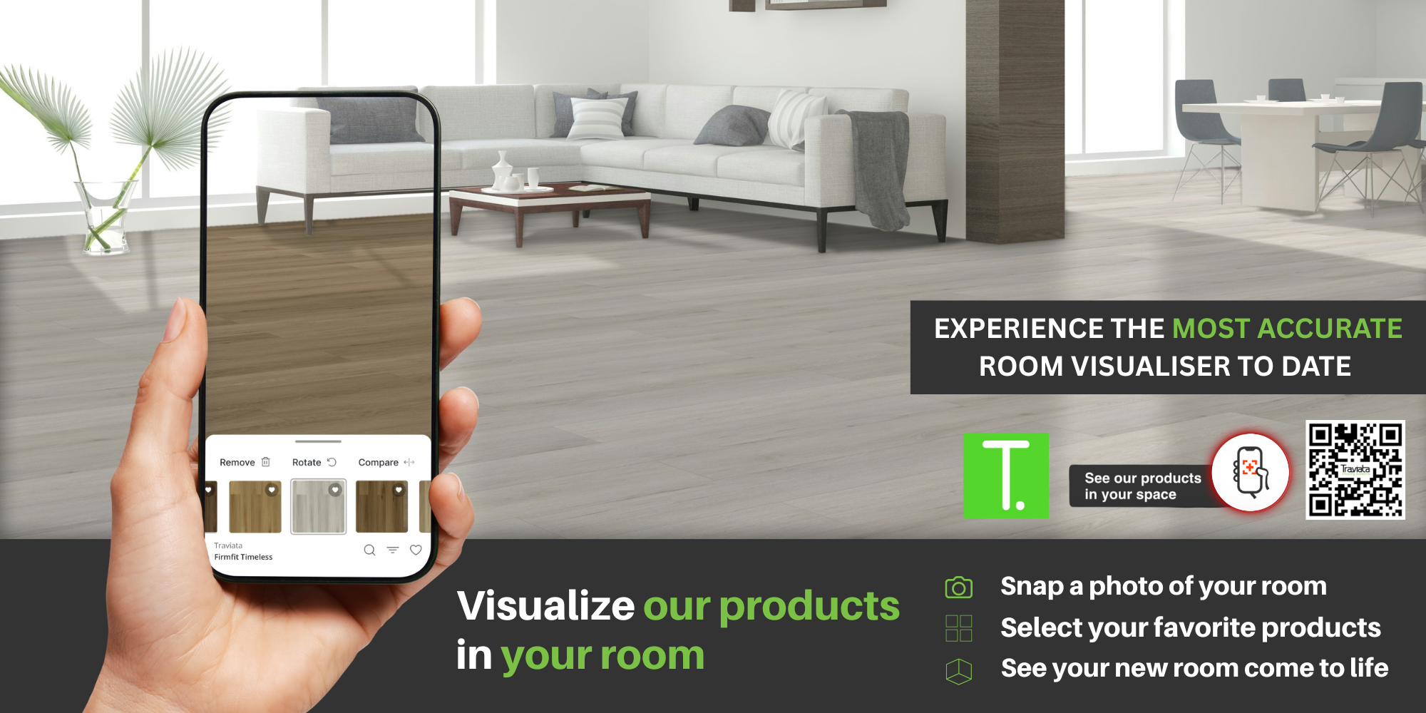 Traviata Roomvo website banner